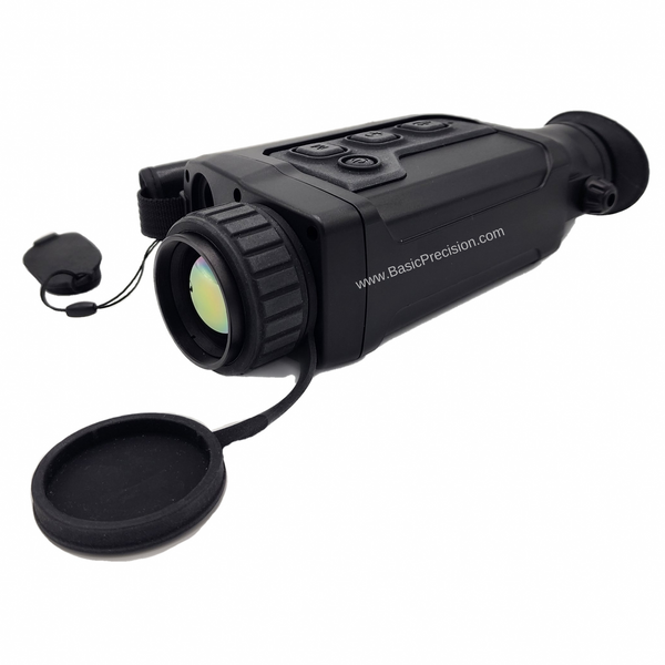Load image into Gallery viewer, Crisp LRF - Thermal Monocular With Laser Rangefinder By Bering Optics - Side View
