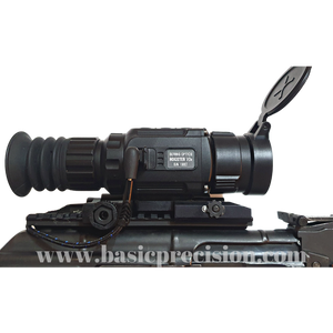 Bering Optics Super Hogster Thermal Weapon Sight With Remote Powerbank on AK-platform Night Hunting Rifle