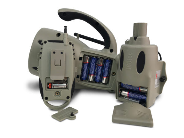 Load image into Gallery viewer, Battery Compartment Of GC-320 Gen2 Game Call And Decoy For Hunting Coyotes And Other Predators
