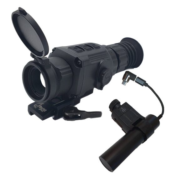 Load image into Gallery viewer, Bering Optics Hogster Stimulus Thermal Scope with External Picatinny-Mountable Rechargeable Battery Pack
