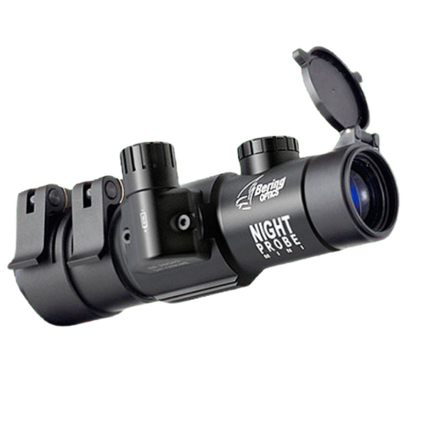 Load image into Gallery viewer, Bering Optics Night Probe Mini Night Vision Clip-On Attachments For Night Hunting Converts Your Daytime Rifle Scope To A Night Vision Sight  
