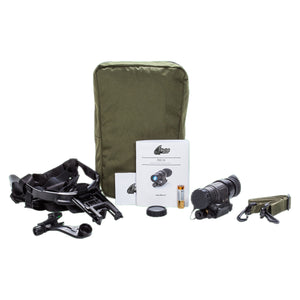 Bering Optics PVS-14 Monocular Kit With Headgear, Helmet Mount And Other Acsessories