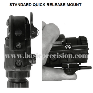 Standard Quick Detach (QD) Mount Of Bering Optics Thermal Weapon Sights For Night Hunting
