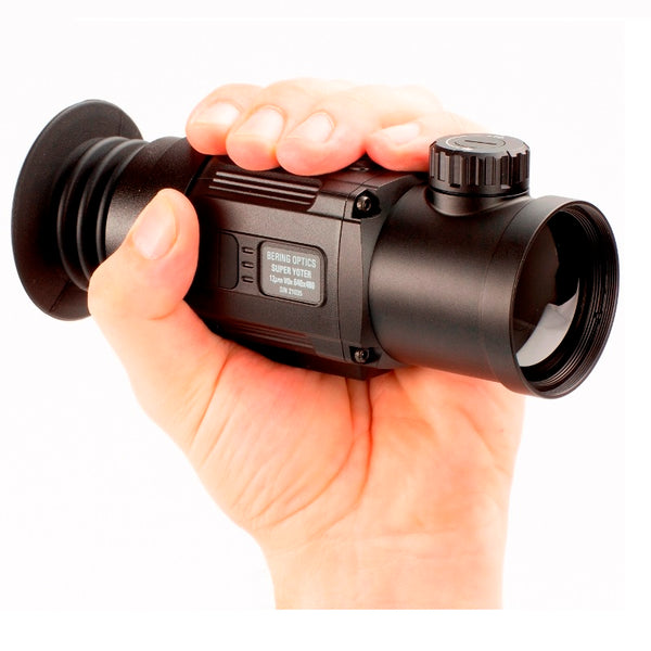 Load image into Gallery viewer, Bering Optics Super Yoter C Thermal Clip On Attachment For Night Hunting in the Hand
