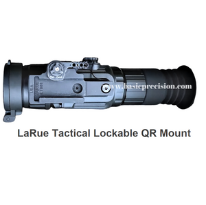 Bottom View of Bering Optics Super Yoter Thermal Scope with LaRue Tactical QD Picatinny Mount